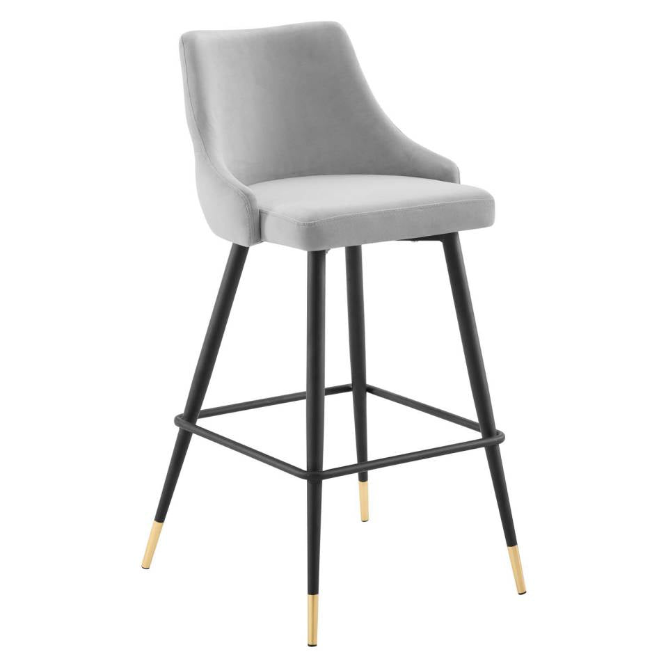 Modway Adorn Performance Velvet Bar Stool | Bar Stools |