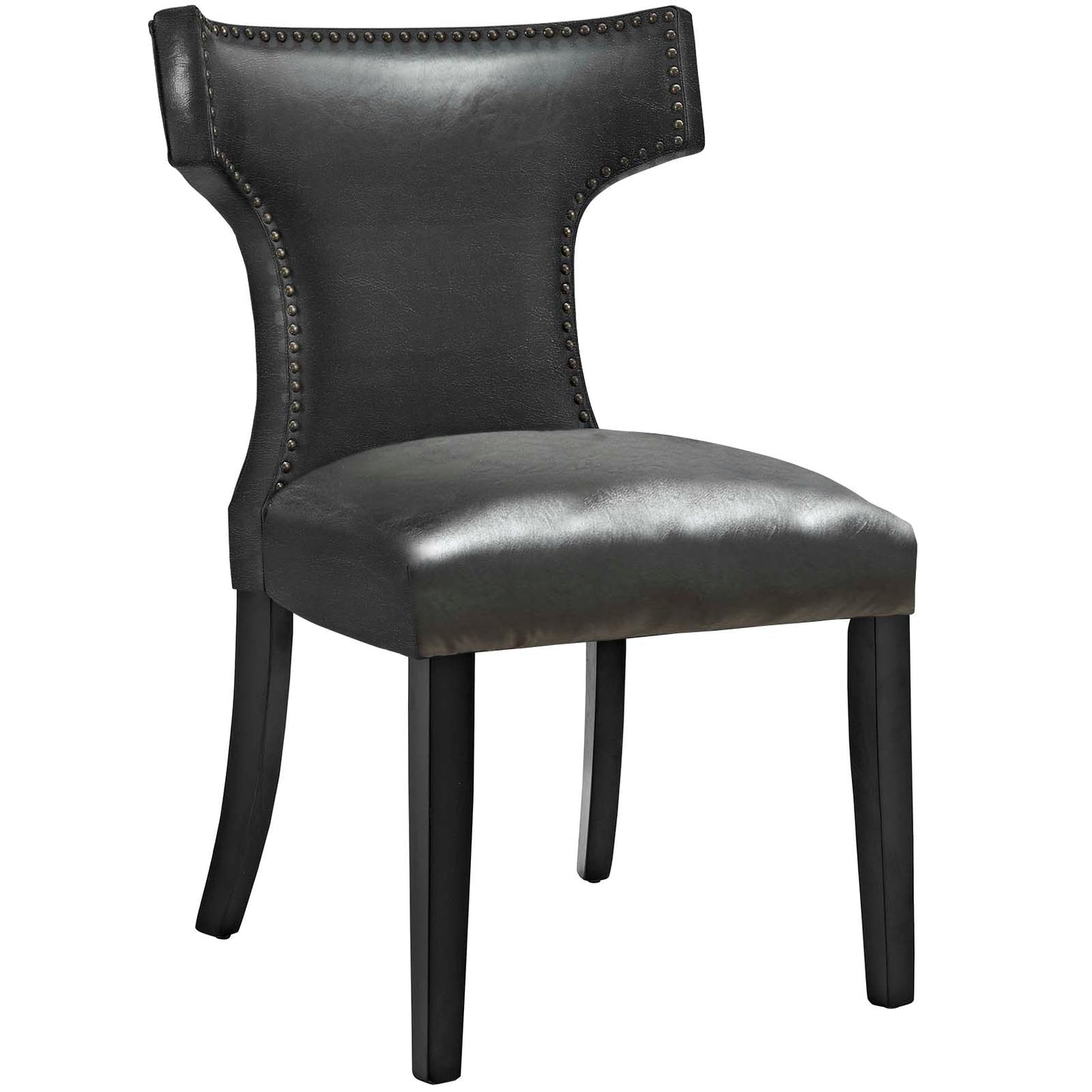 Modway Curve Vinyl Dining Chair | Dining Chairs