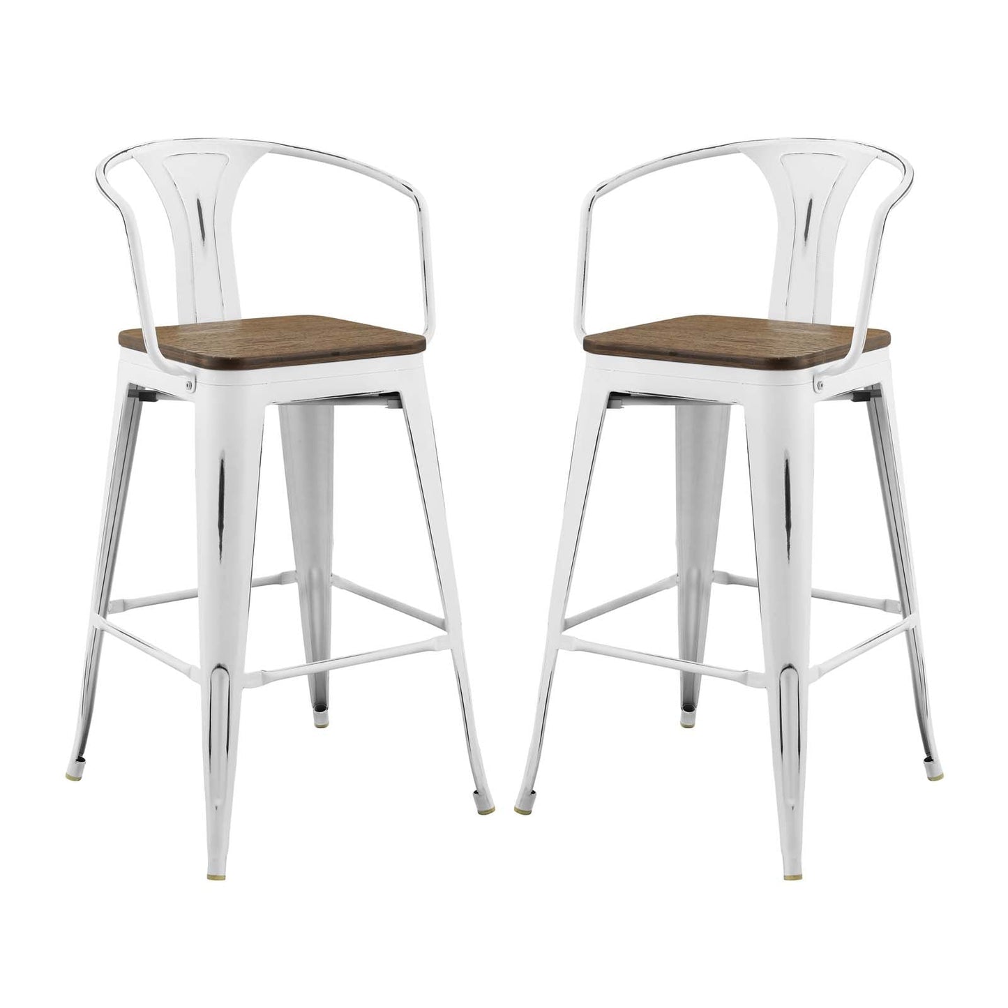 Modway Promenade Bar Stool Set of 2 | Bar Stools | Modishstore-5