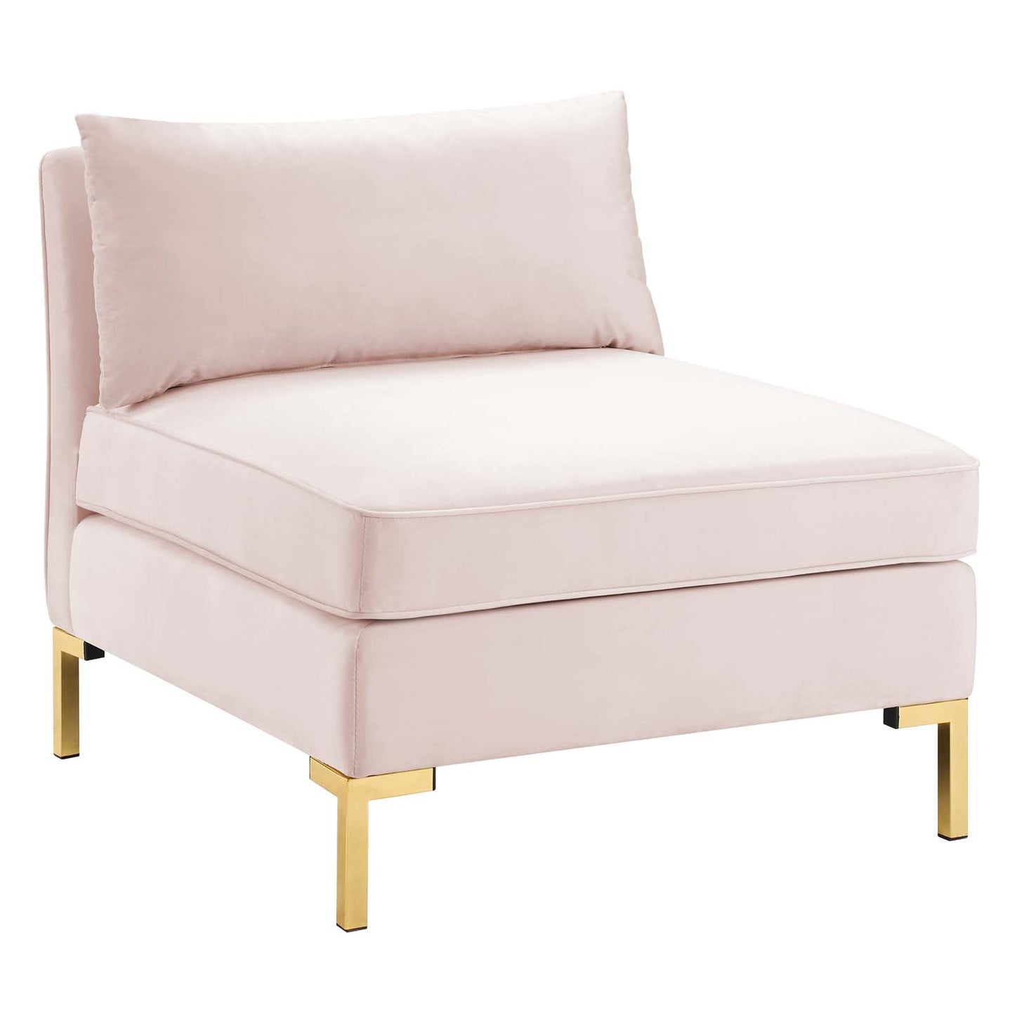 Modway Ardent Performance Velvet Armless Chair | Chairs & Recliners |