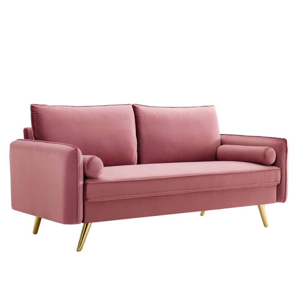 Modway Revive Performance Velvet Sofa | Sofas | Modishstore-2