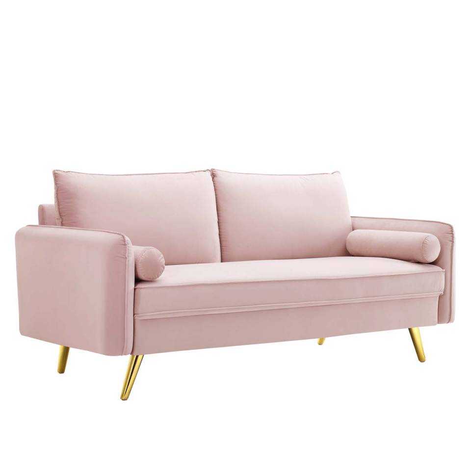 Modway Revive Performance Velvet Sofa | Sofas | Modishstore-6