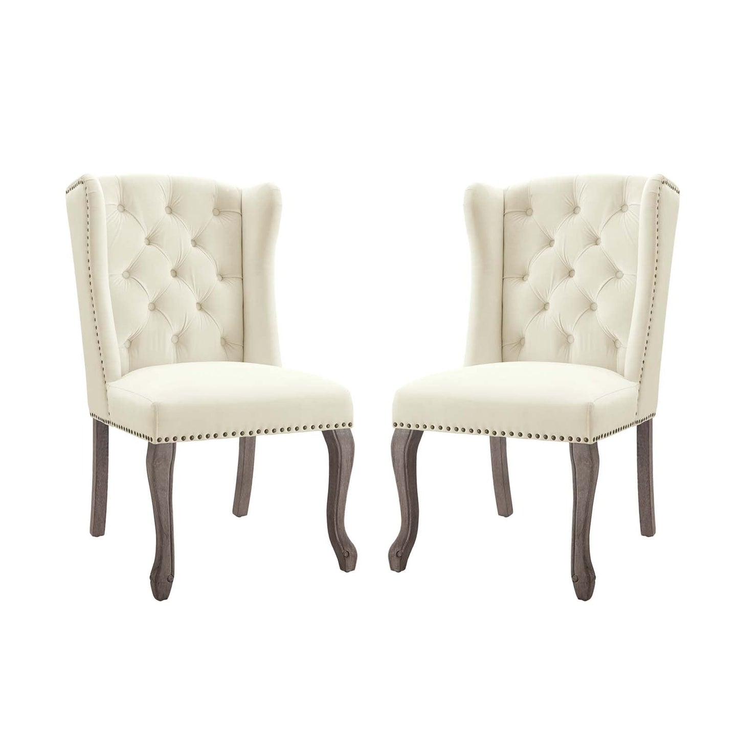 Modway Apprise Side Chair Performance Velvet Set of 2 | Side Chairs |