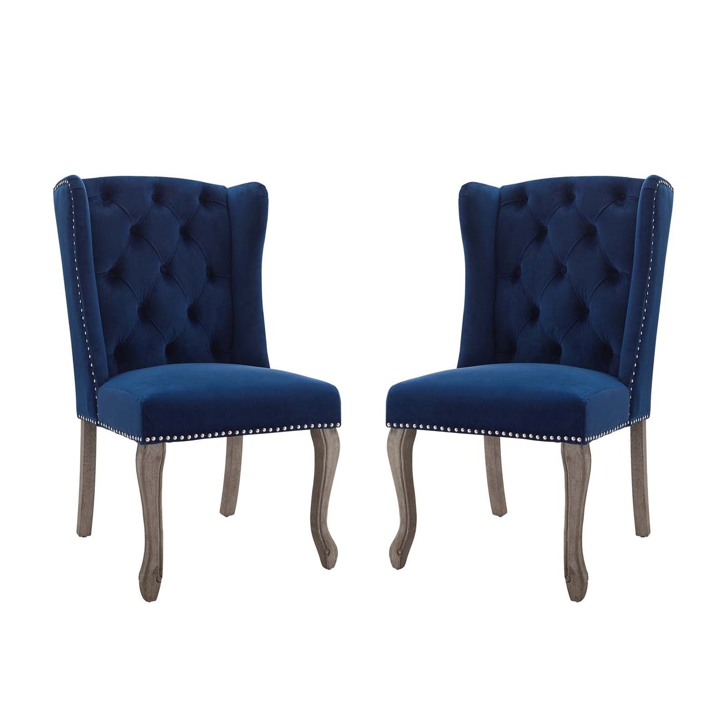 Modway Apprise Side Chair Performance Velvet Set of 2 | Side Chairs |