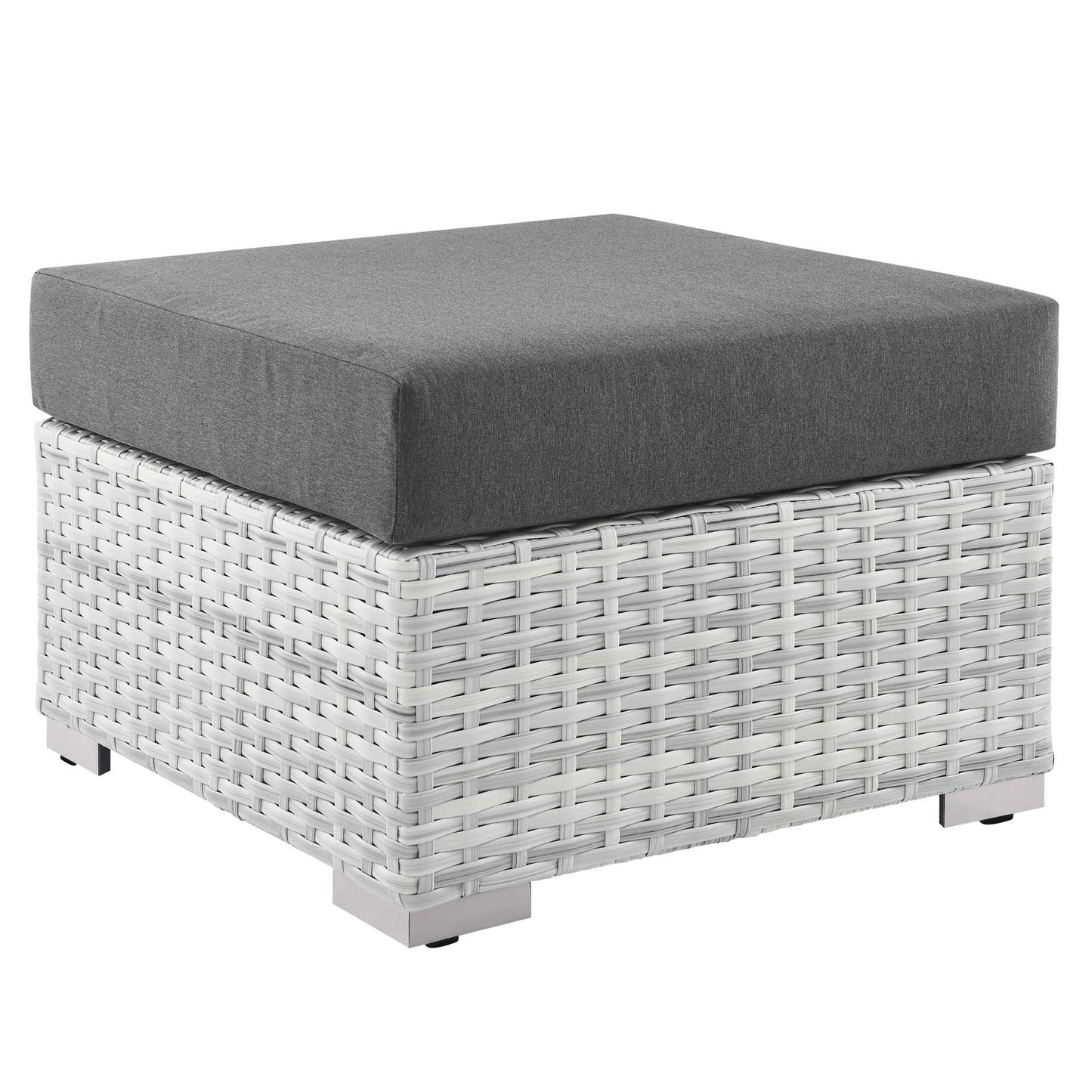 Modway Convene Outdoor Patio Ottoman | Outdoor Ottoman