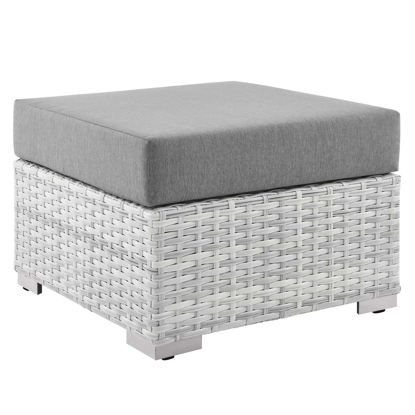Modway Convene Outdoor Patio Ottoman | Outdoor Ottoman |