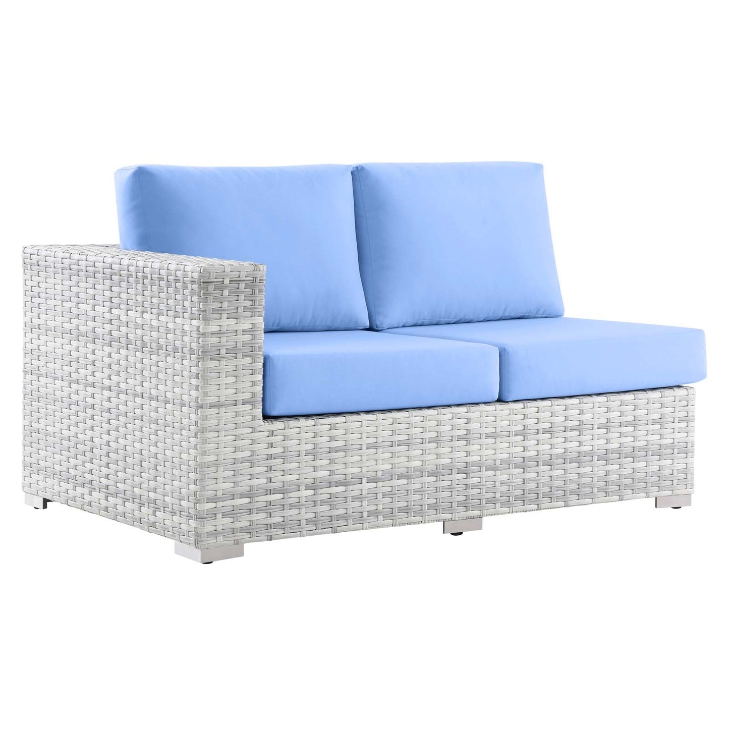 Modway Convene Outdoor Patio Left-Arm Loveseat | Outdoor Sofas, Loveseats & Sectionals |