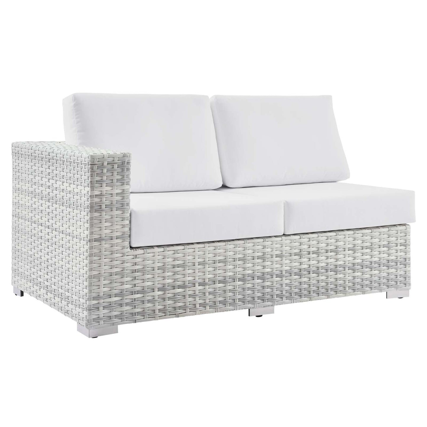 Modway Convene Outdoor Patio Left-Arm Loveseat | Outdoor Sofas, Loveseats & Sectionals |