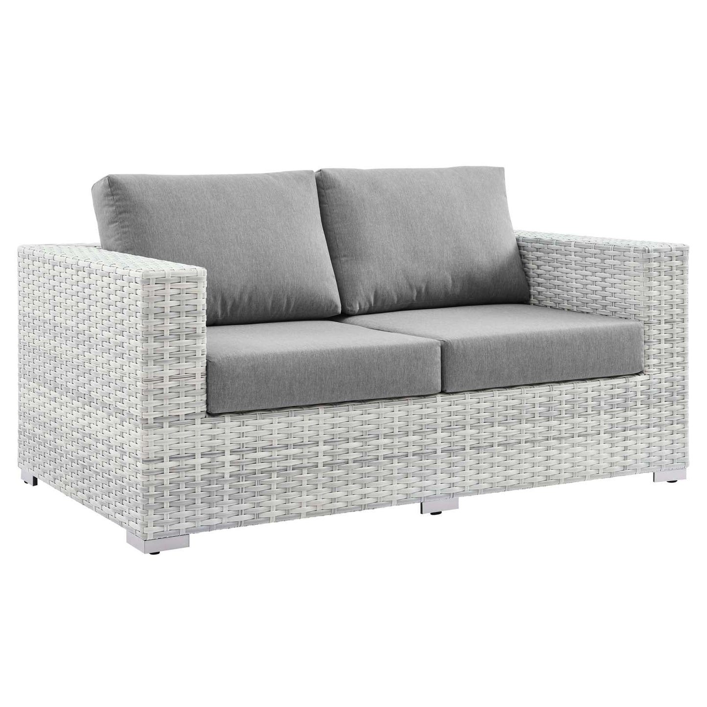 Modway Convene Outdoor Patio Loveseat | Outdoor Sofas, Loveseats & Sectionals |