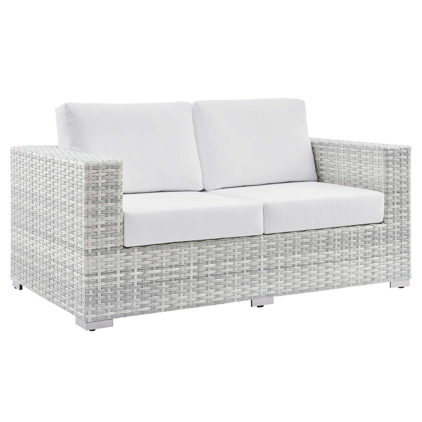 Modway Convene Outdoor Patio Loveseat | Outdoor Sofas, Loveseats & Sectionals |