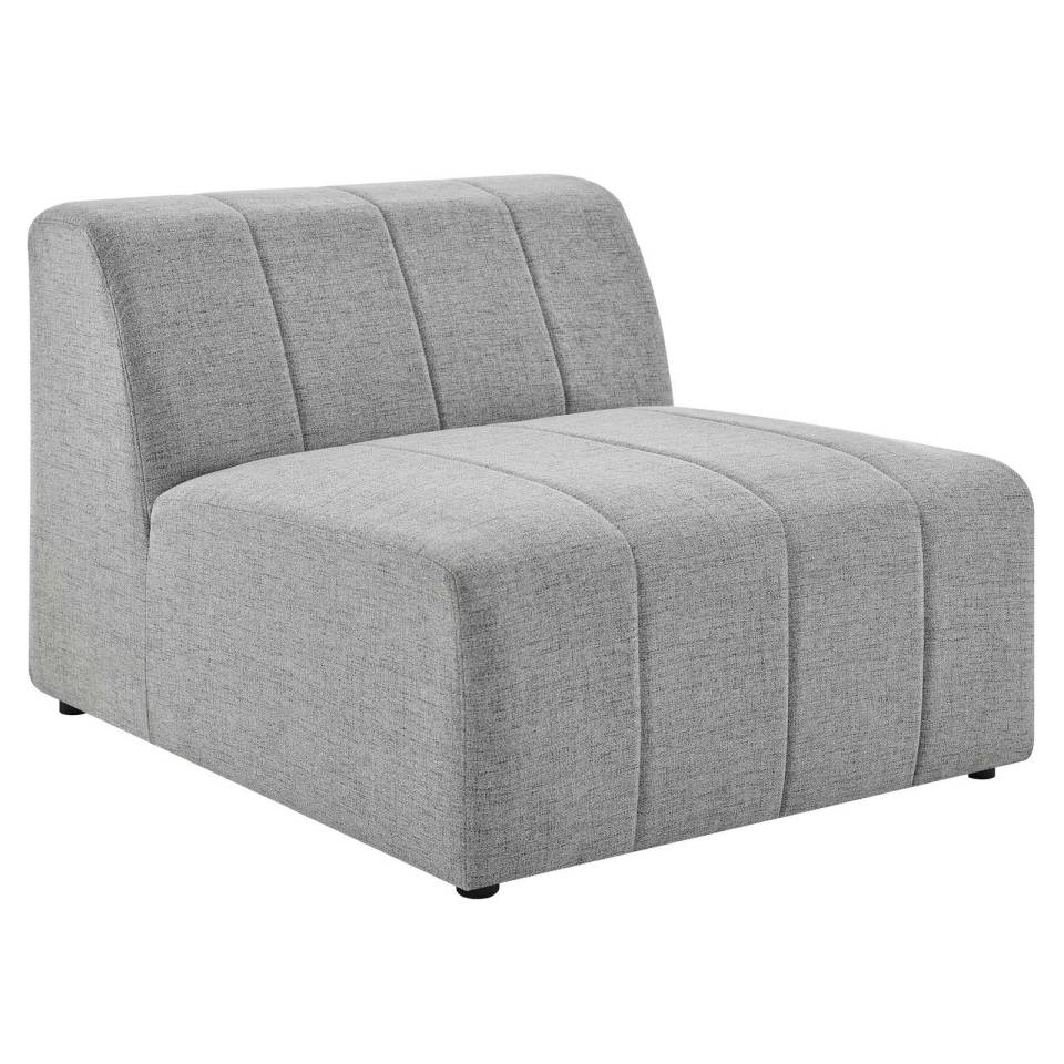 Modway Bartlett Upholstered Fabric Armless Chair | Chairs & Recliners |
