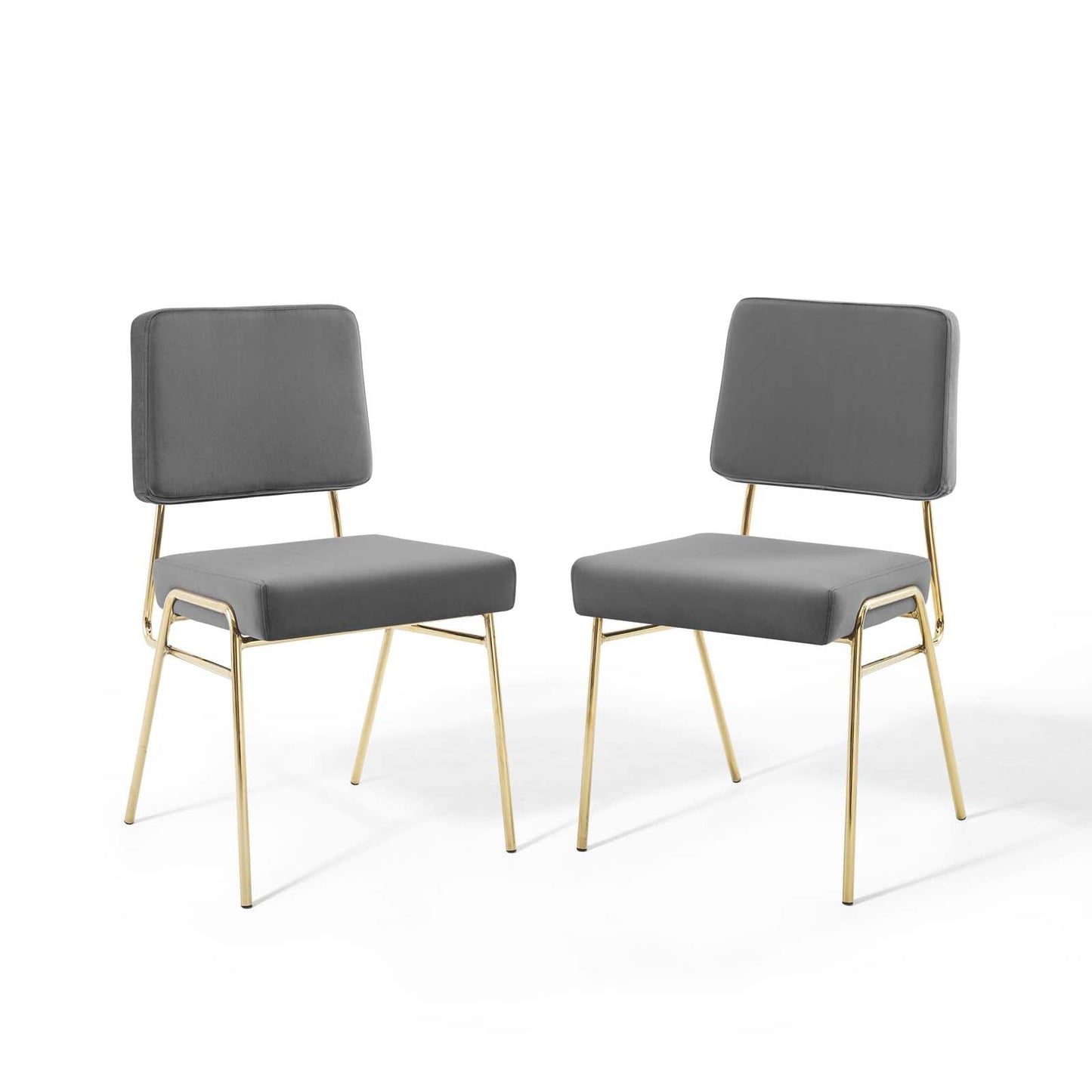 Modway Craft Dining Side Chair Performance Velvet Set of 2 | Side Chairs |