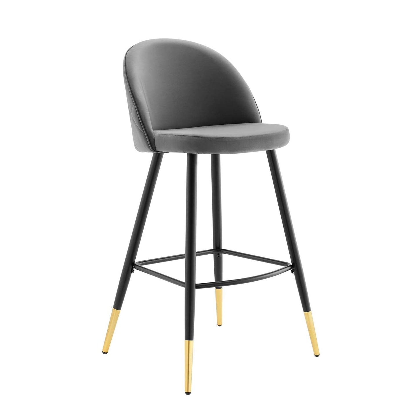 Cordial Performance Velvet Bar Stools - Set of 2 By Modway | Bar stool |