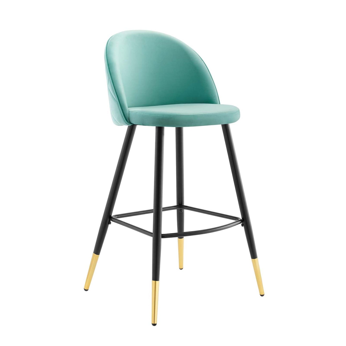 Cordial Performance Velvet Bar Stools - Set of 2 By Modway | Bar stool |