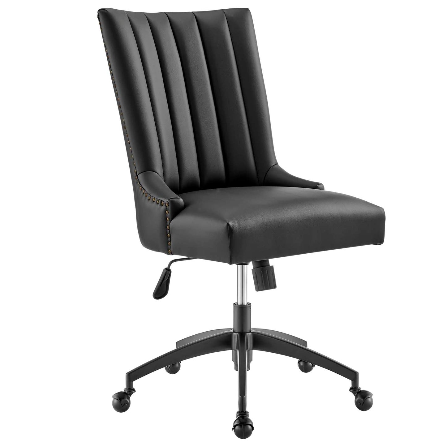 Modway Empower Channel Tufted Vegan Leather Office Chair | Office Chairs