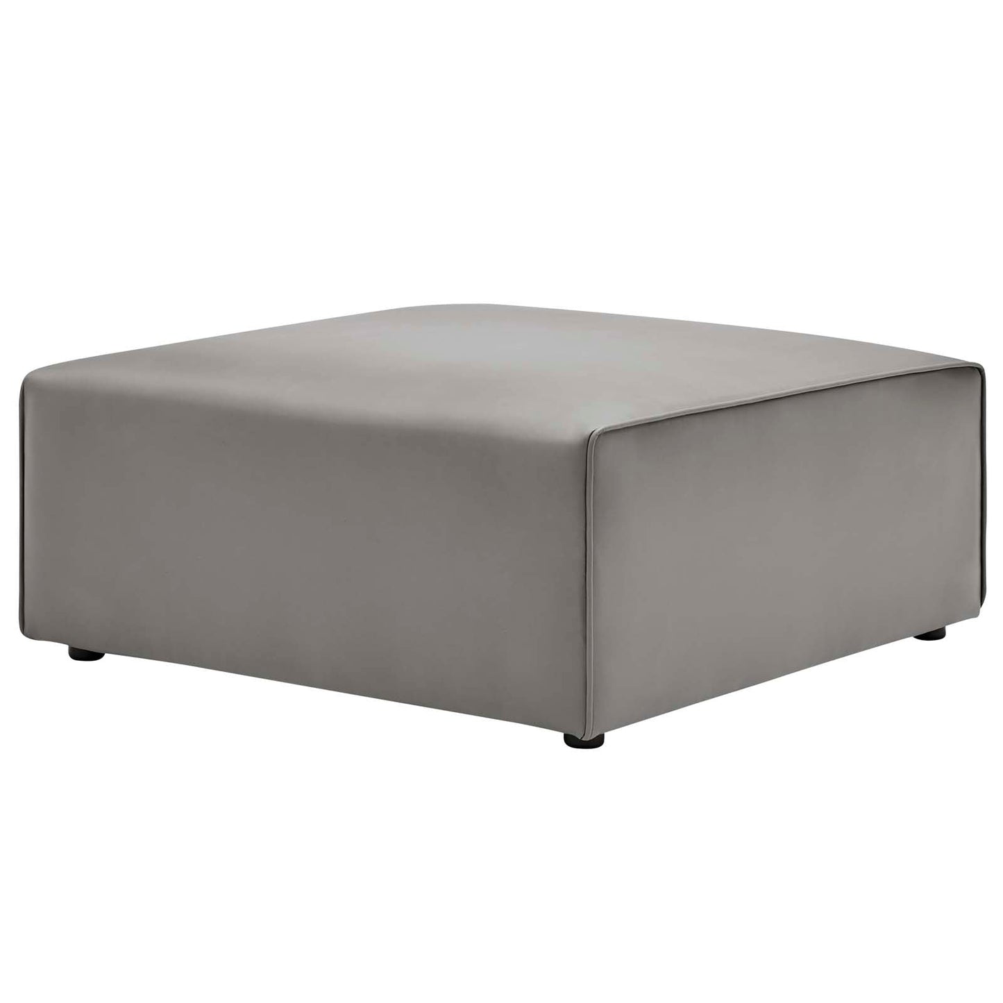 Mingle Vegan Leather Ottoman By Modway | Ottomans