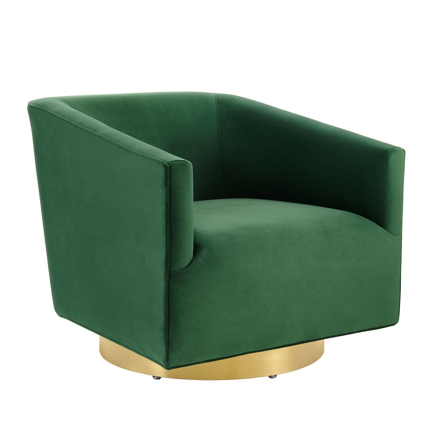 Twist Accent Lounge Performance Velvet Swivel Chair By Modway | Lounge Chairs | Modishstore-2