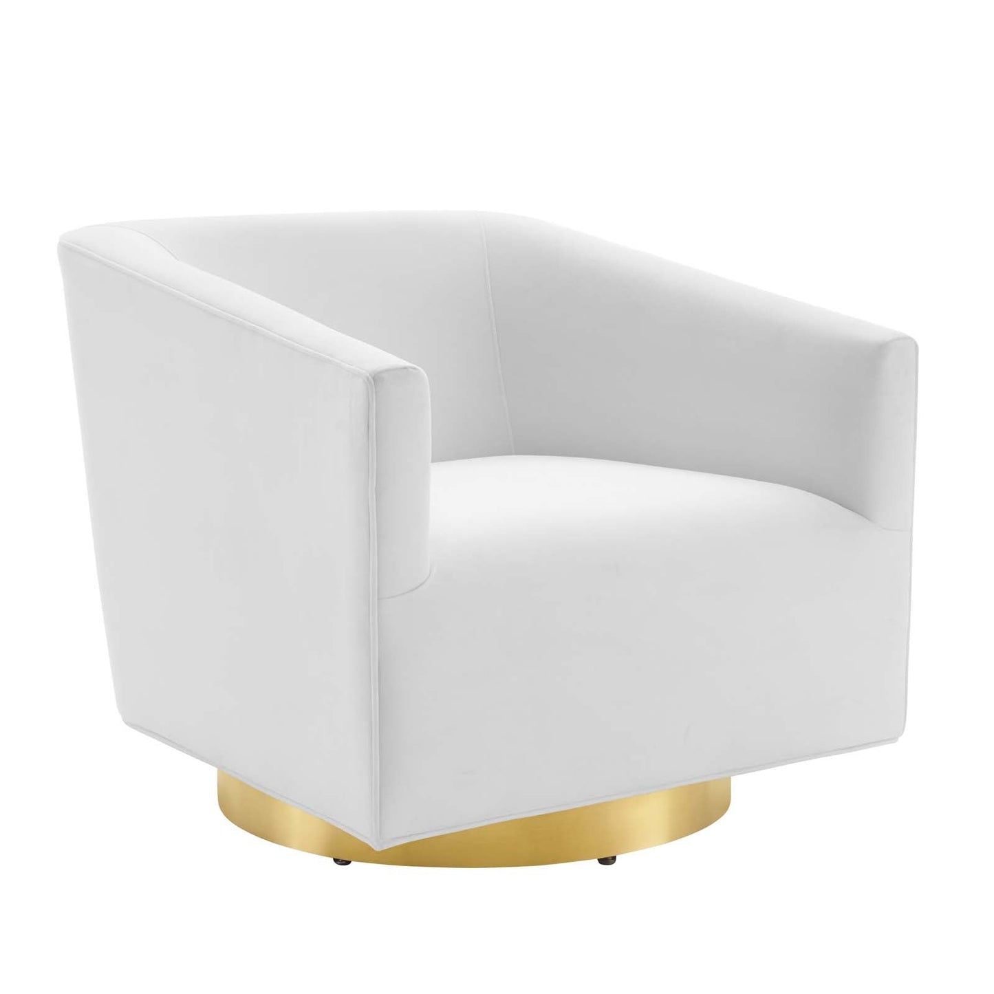 Twist Accent Lounge Performance Velvet Swivel Chair By Modway | Lounge Chairs | Modishstore-4