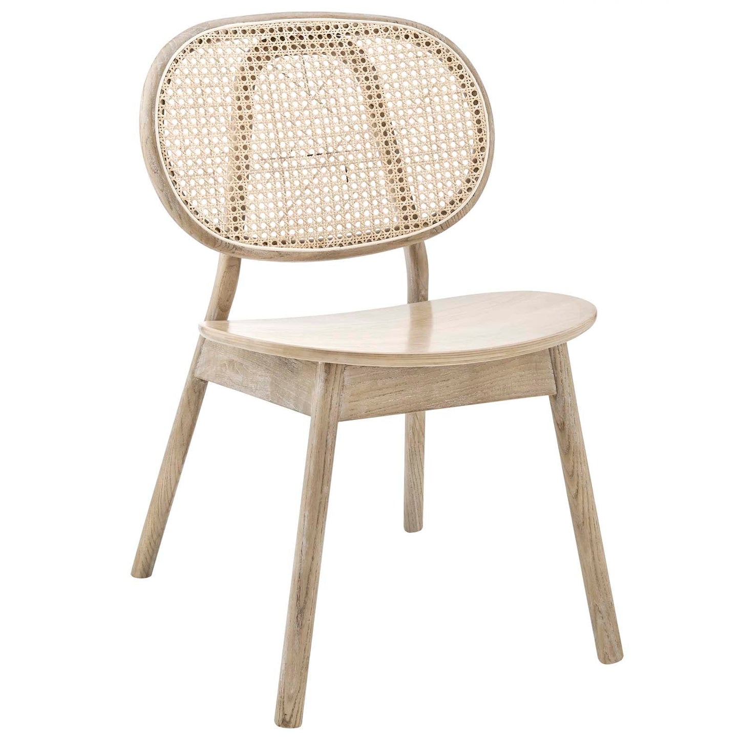 Malina Wood Dining Side Chair By Modway - EEI-4649-BLK | Dining Chairs | Modishstore - 2