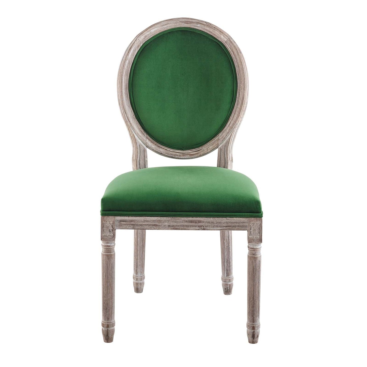 Modway Emanate Vintage French Performance Velvet Dining Side Chair | Dining Chairs