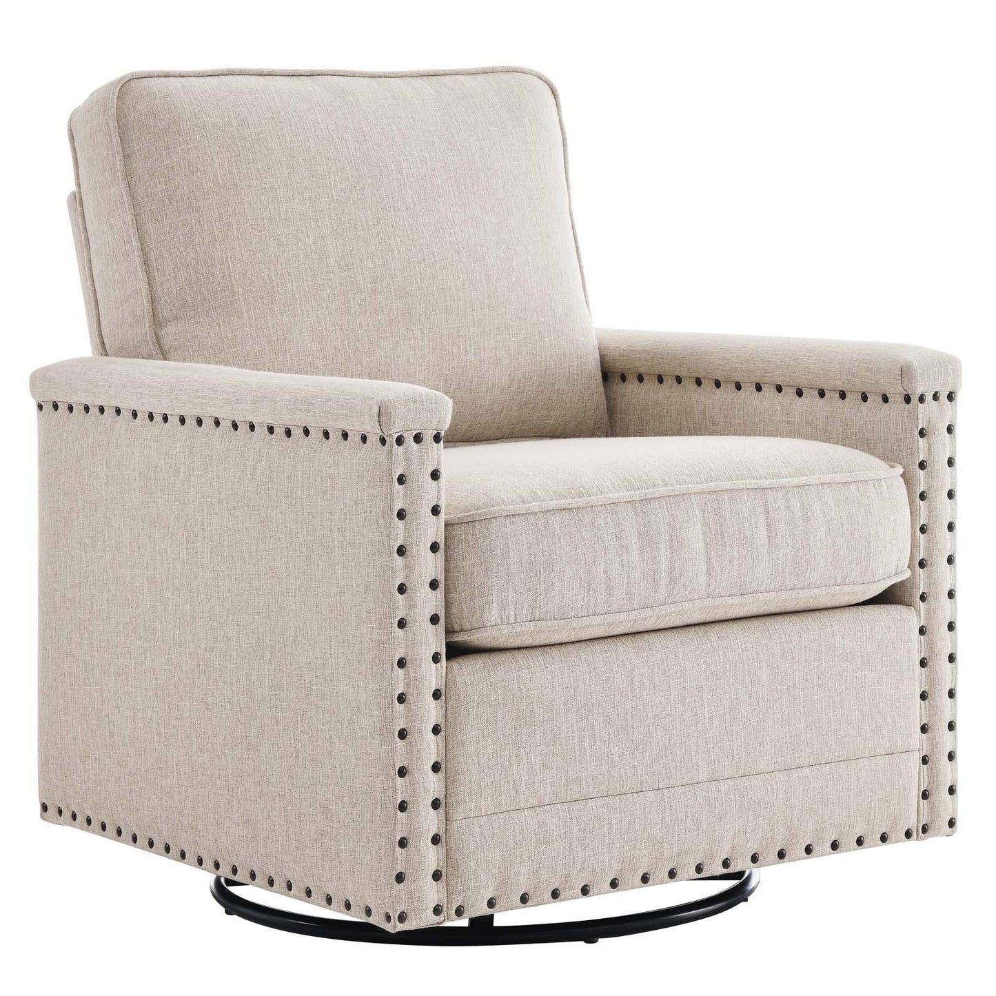 Modway Ashton Upholstered Fabric Swivel Chair | Sofas |