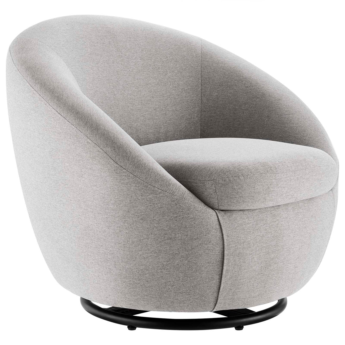 Buttercup Fabric Upholstered Upholstered Fabric Swivel Chair By Modway | Armchairs |