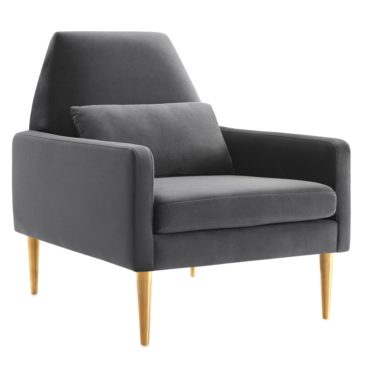 Liliana Performance Velvet Armchair By Modway | Armchairs