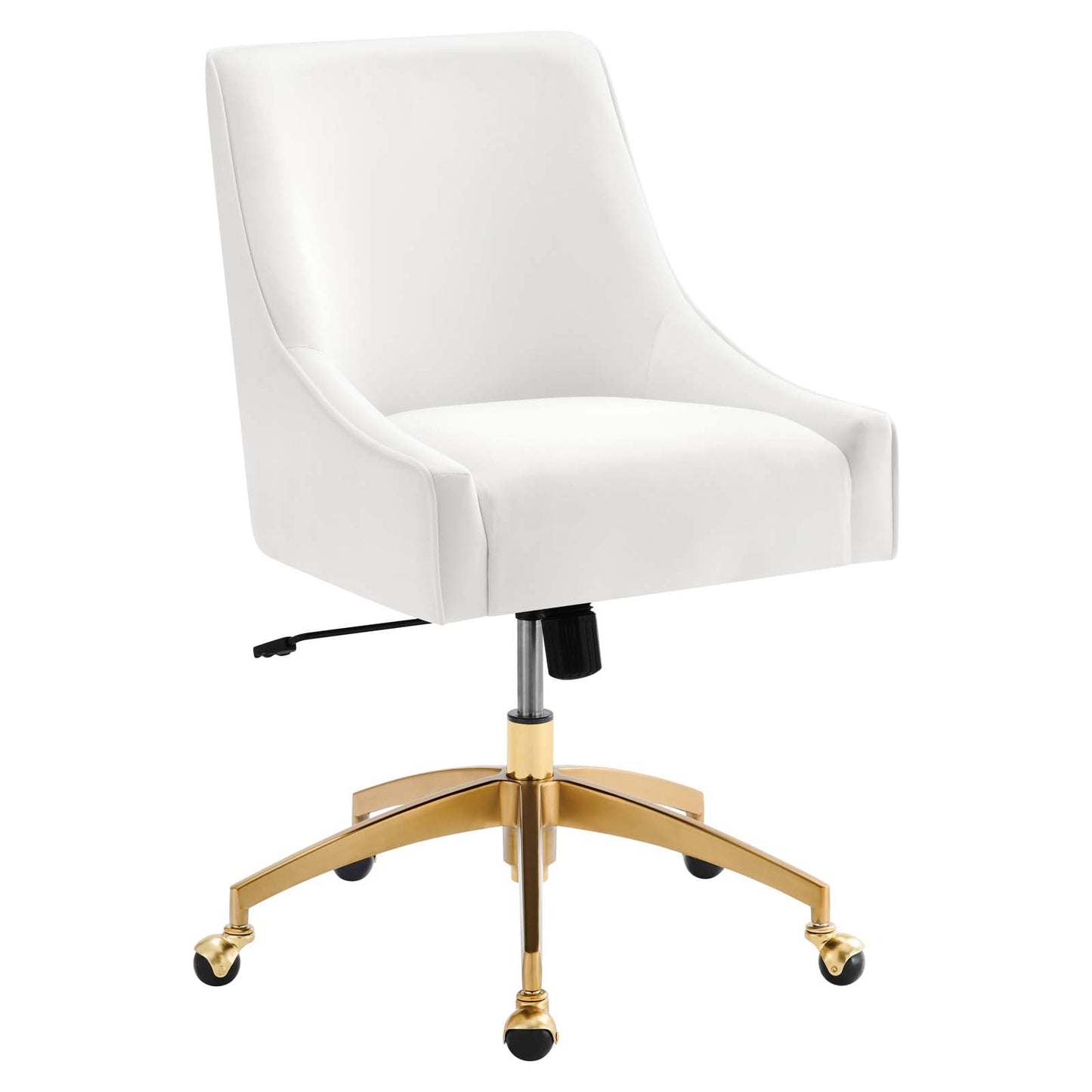 Discern Performance Velvet Office Chair By Modway - EEI-5079-GRN | Office Chairs | Modishstore - 6