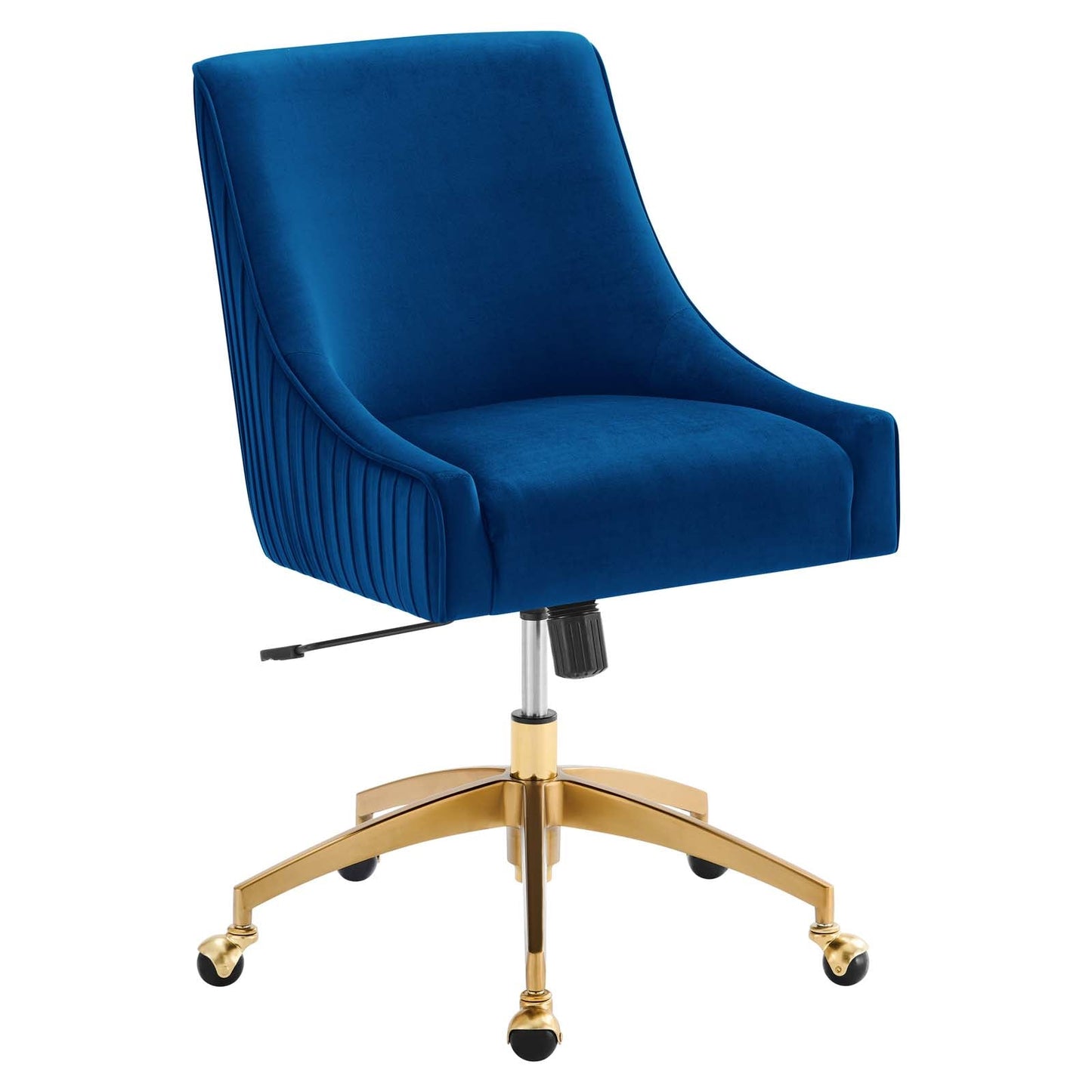 Discern Performance Velvet Office Chair By Modway - EEI-5080-GRN | Dining Chairs | Modishstore - 4
