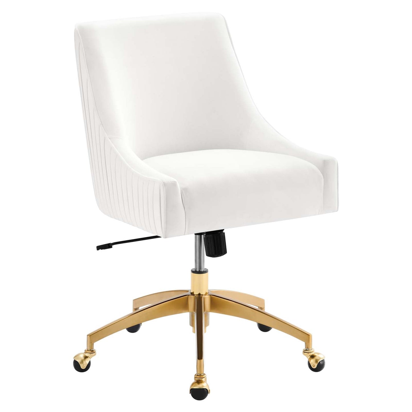 Discern Performance Velvet Office Chair By Modway - EEI-5080-GRN | Dining Chairs | Modishstore - 6