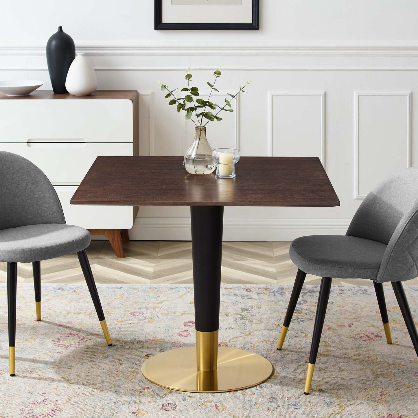 Modway Zinque 36" Square Dining Table | Dining Tables | Modishstore