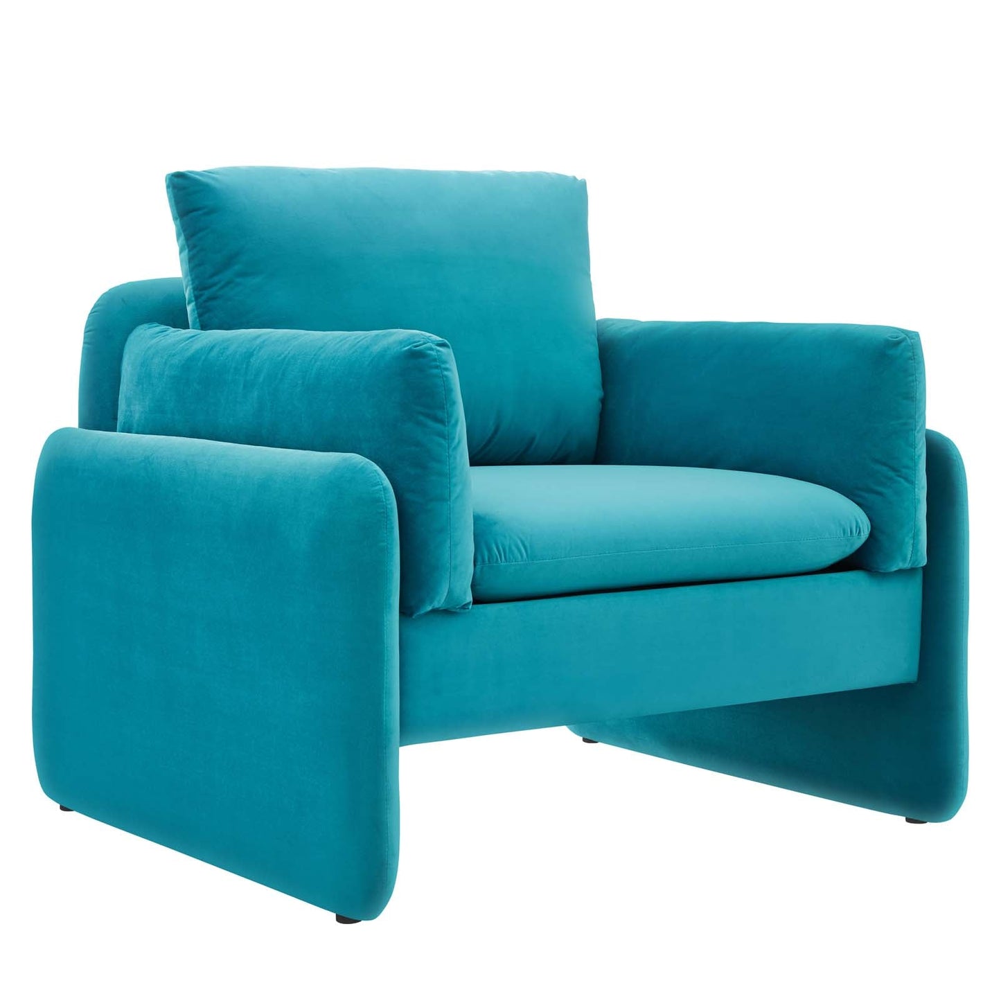 Modway Indicate Performance Velvet Armchair | Armchairs