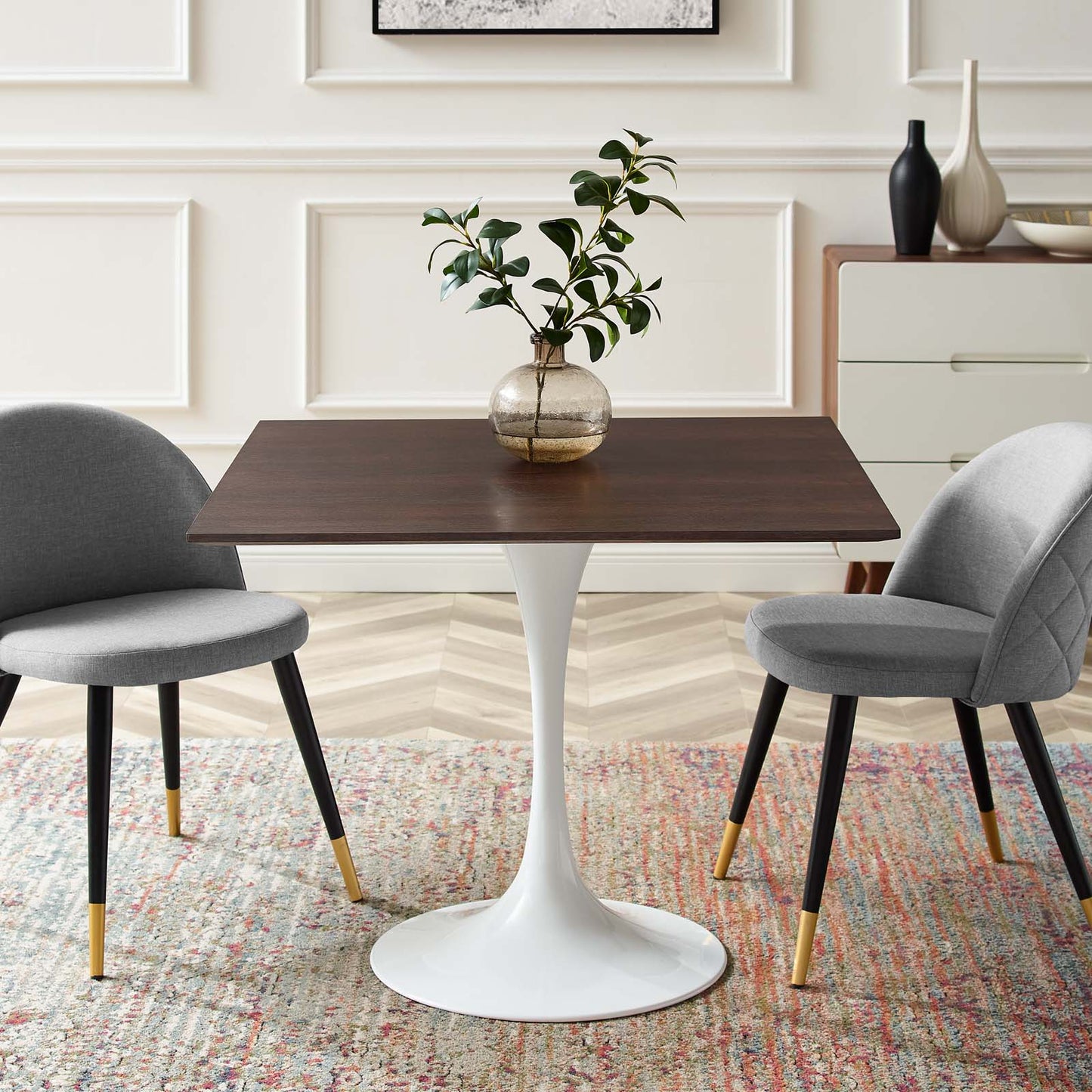 Modway Lippa 36" Square Dining Table | Dining Tables | Modishstore