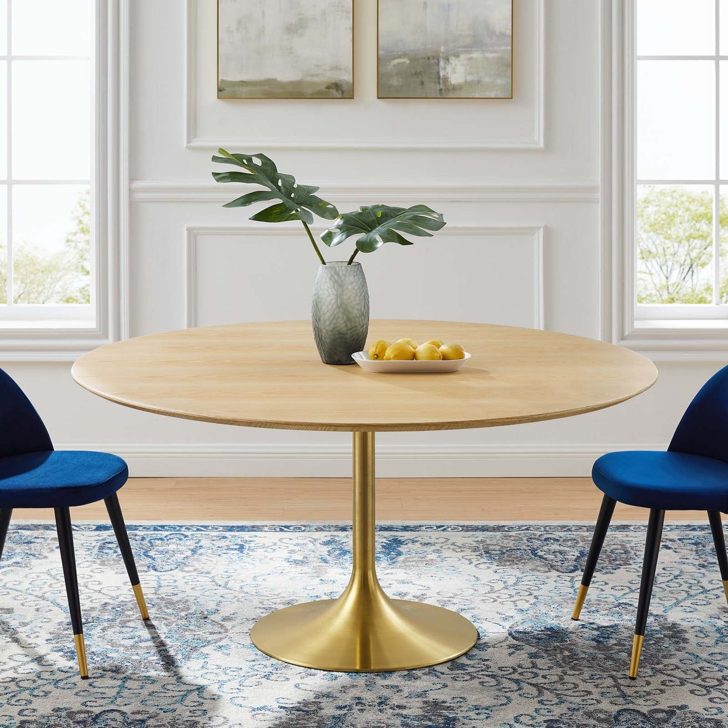 Modway Lippa 60" Wood Dining Table | Dining Tables | Modishstore