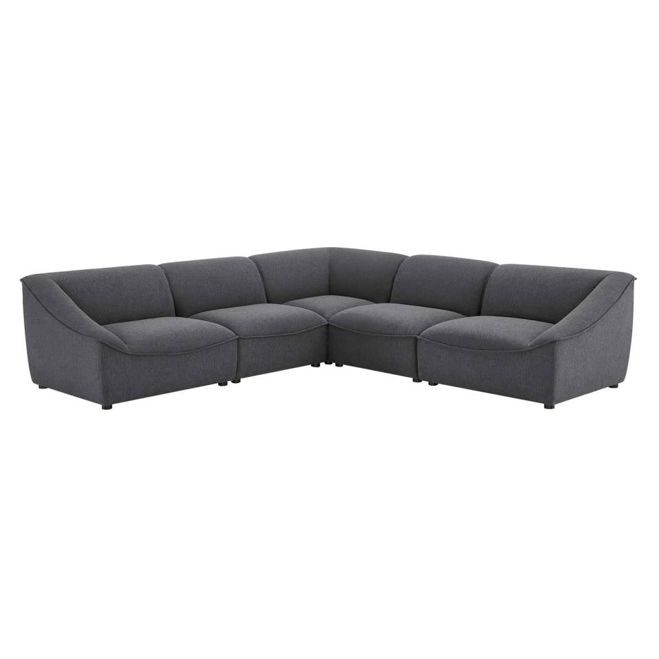 Modway Comprise 5-Piece Sectional Sofa | Sofas