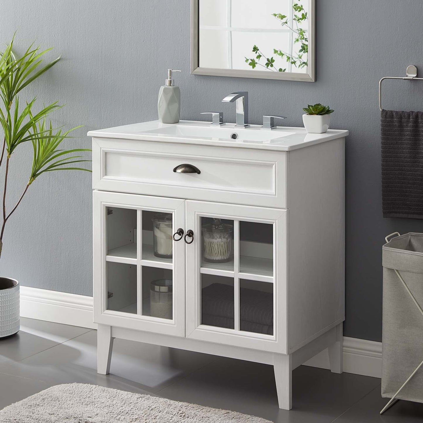 Modway Isle 30" Bathroom Vanity Cabinet | Bathroom Accessories