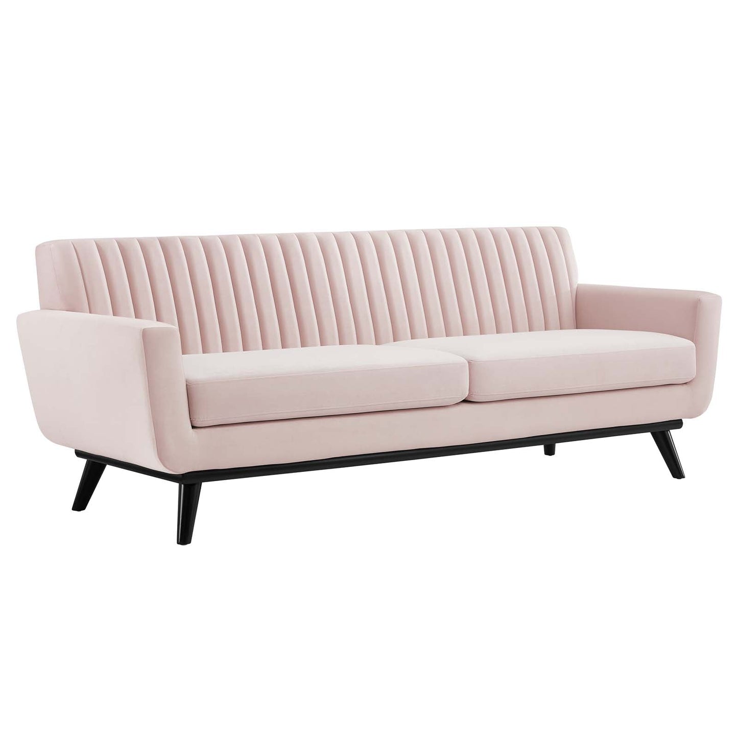 Modway Engage Channel Tufted Performance Velvet Sofa | Sofas |