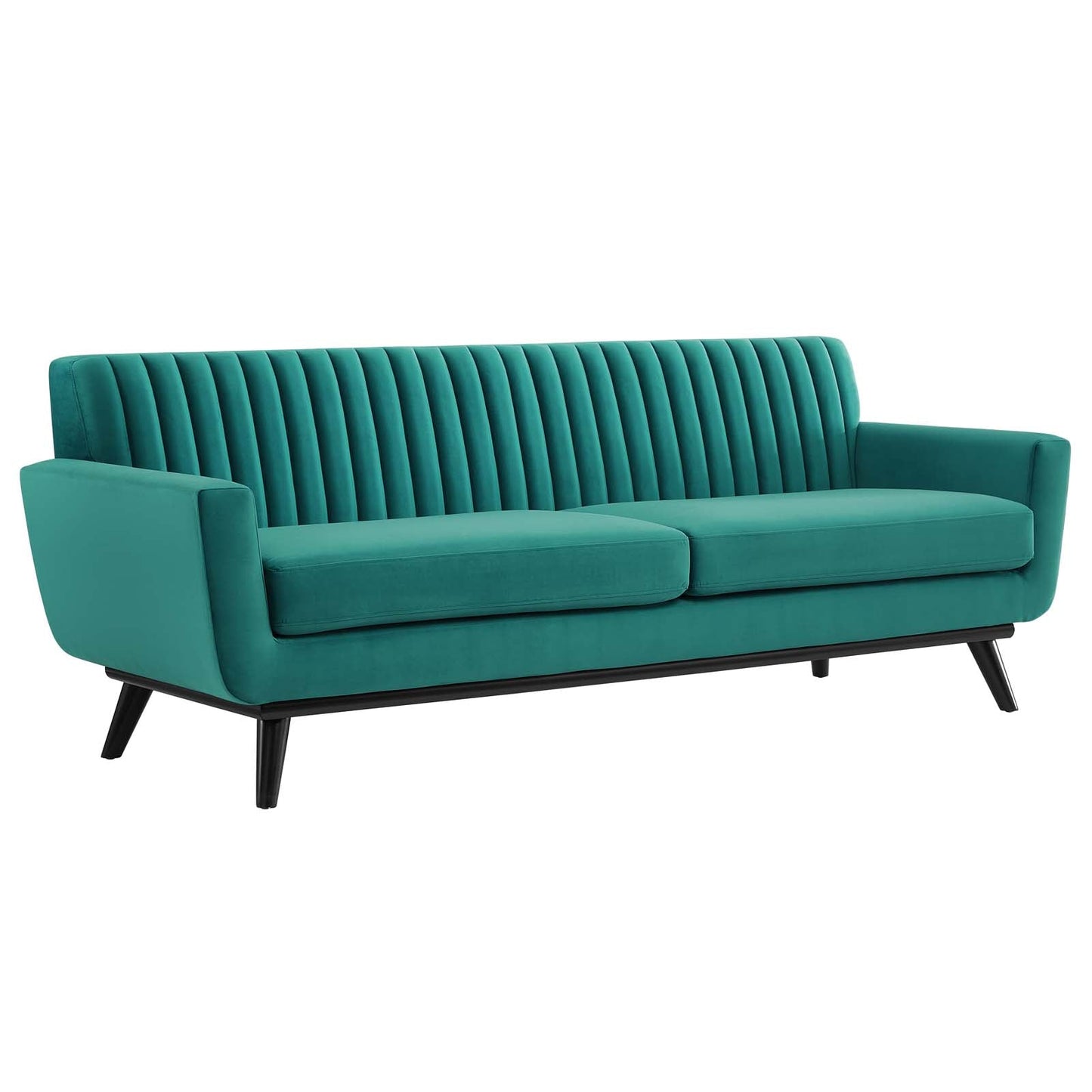Modway Engage Channel Tufted Performance Velvet Sofa | Sofas |