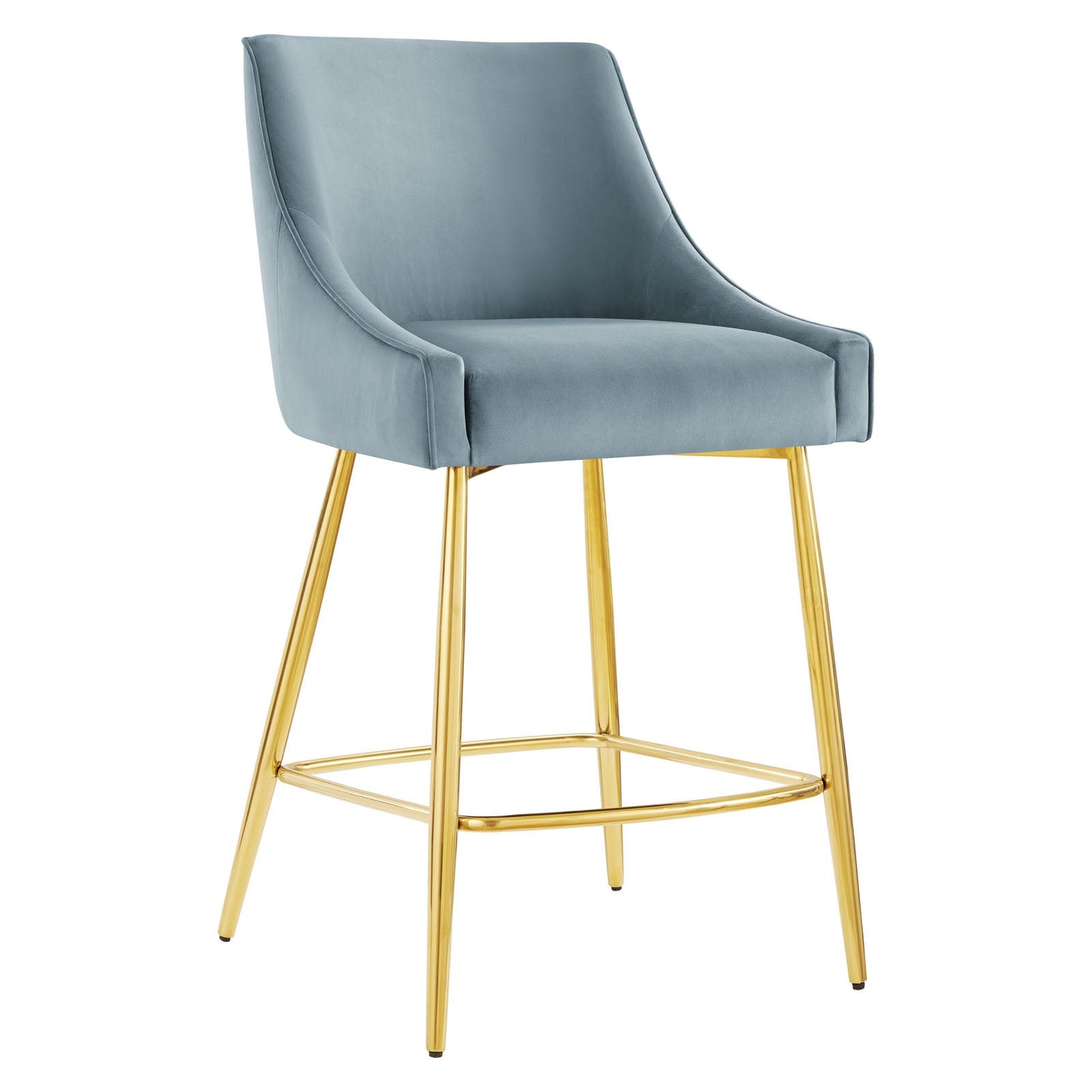 Discern Performance Velvet Counter Stool By Modway | Bar Stools |