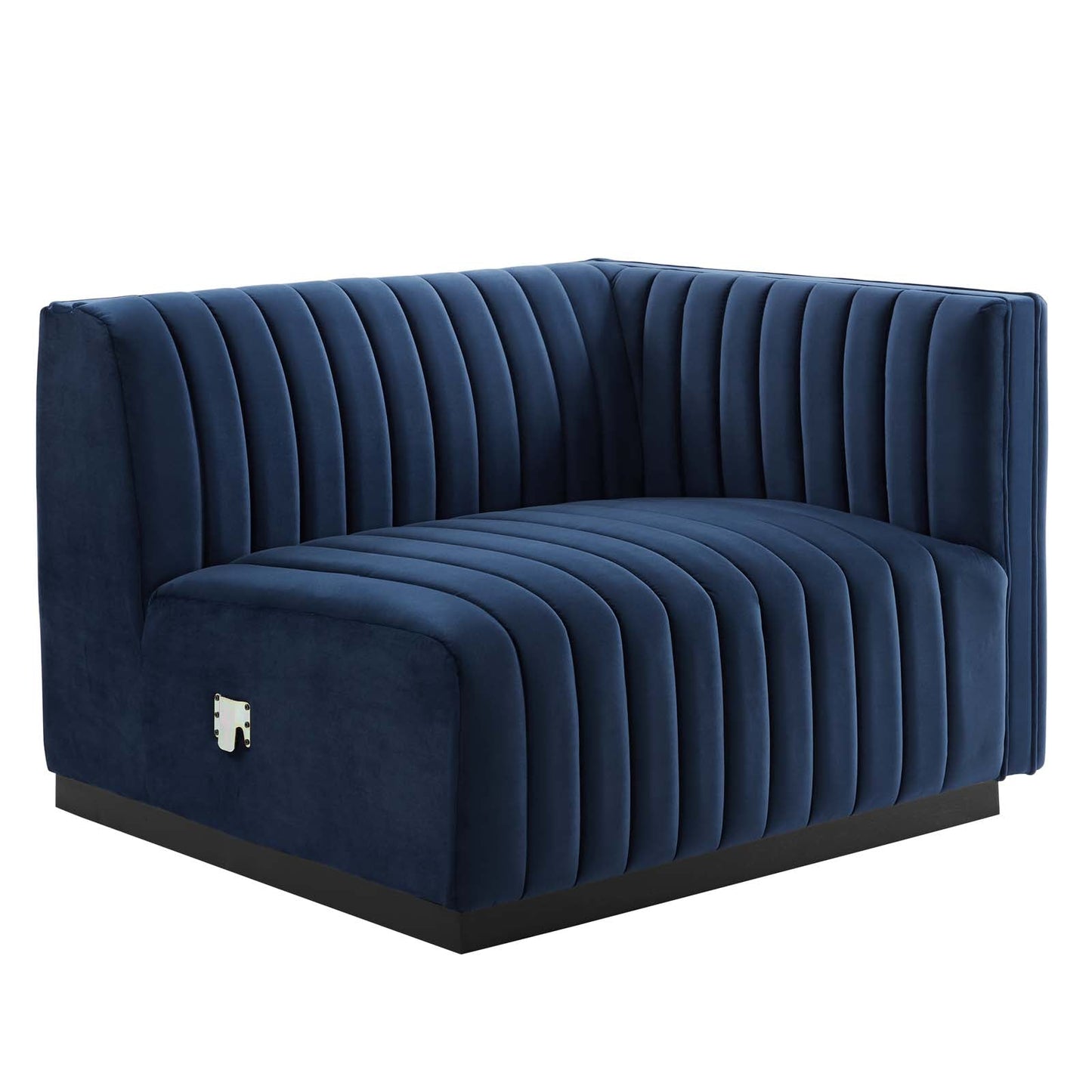 Conjure Channel Tufted Performance Velvet Right-Arm Chair By Modway - EEI-5492 | Armchairs - 4