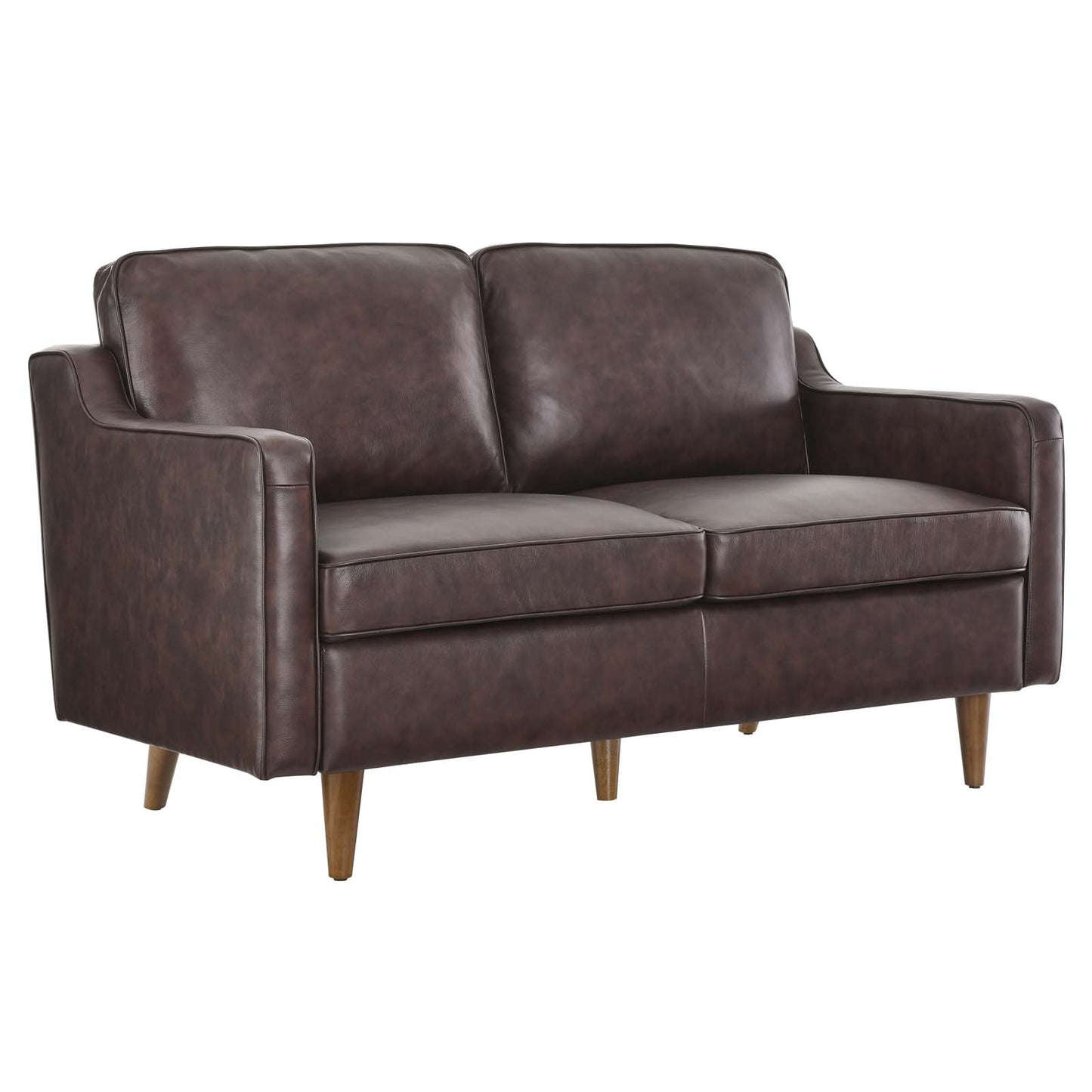 Impart Genuine Leather Loveseat By Modway | Loveseats