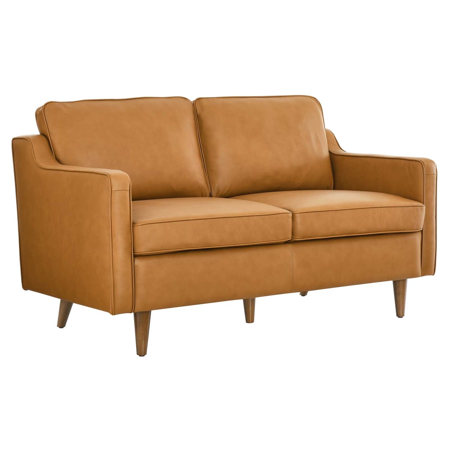 Impart Genuine Leather Loveseat By Modway | Loveseats |