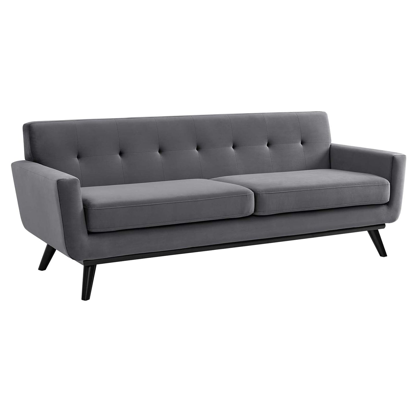 Engage Performance Velvet Sofa By Modway | Sofas - 3