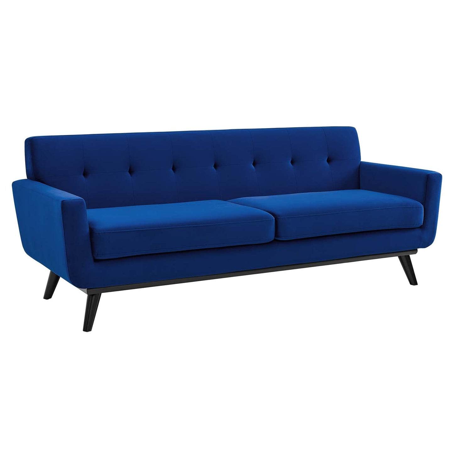 Engage Performance Velvet Sofa By Modway | Sofas - 4