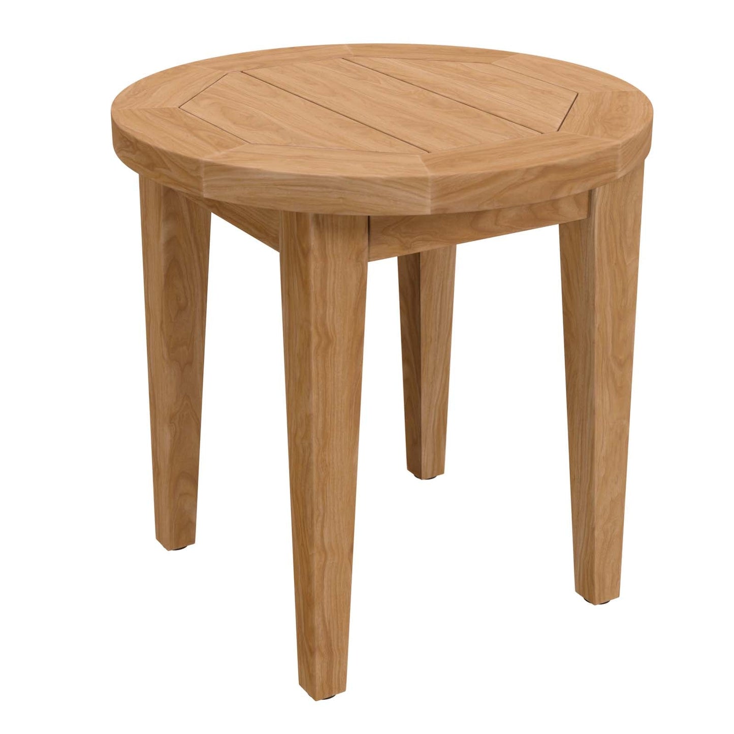 Brisbane Teak Wood Outdoor Patio Side Table By Modway - EEI-5604-NAT | Side Tables | Modishstore