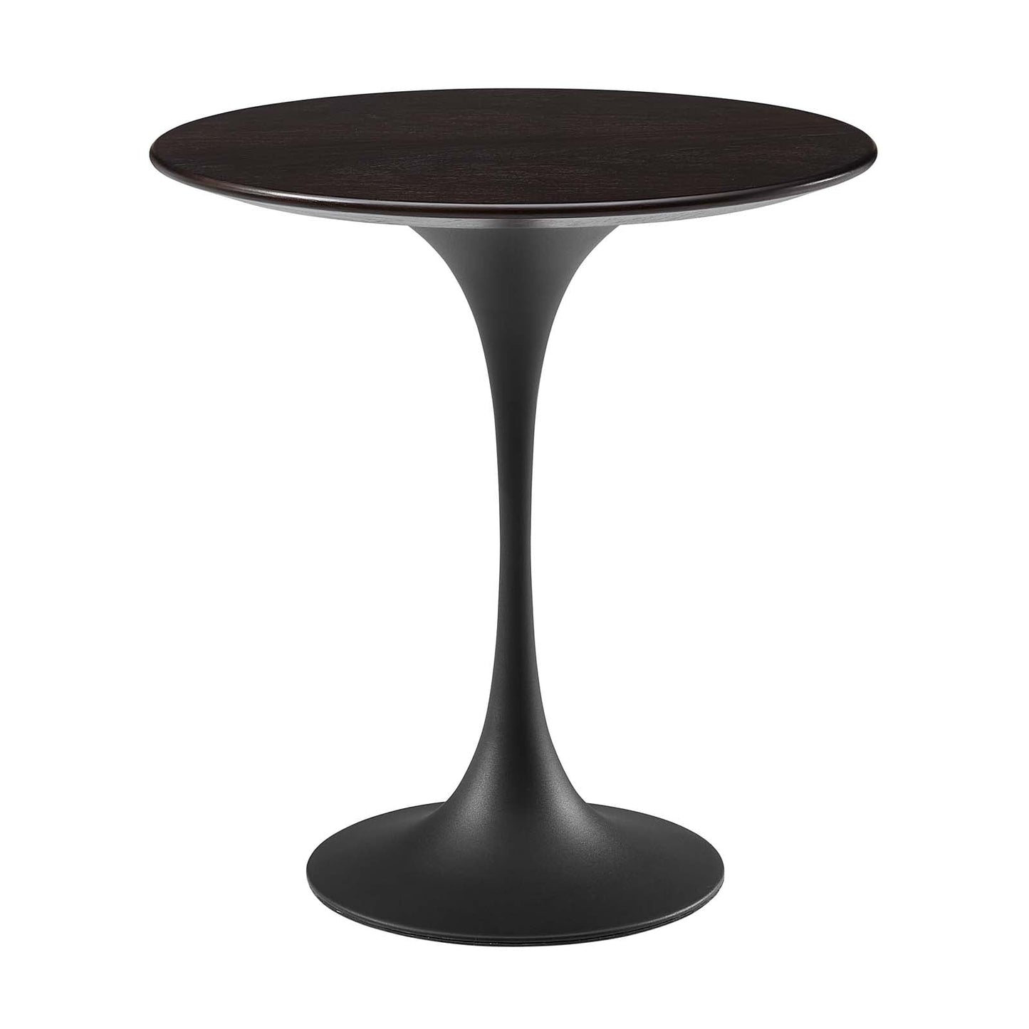 Lippa 20" Round Side Table By Modway - EEI-5689-BLK-CHE | Side Tables | Modishstore - 3