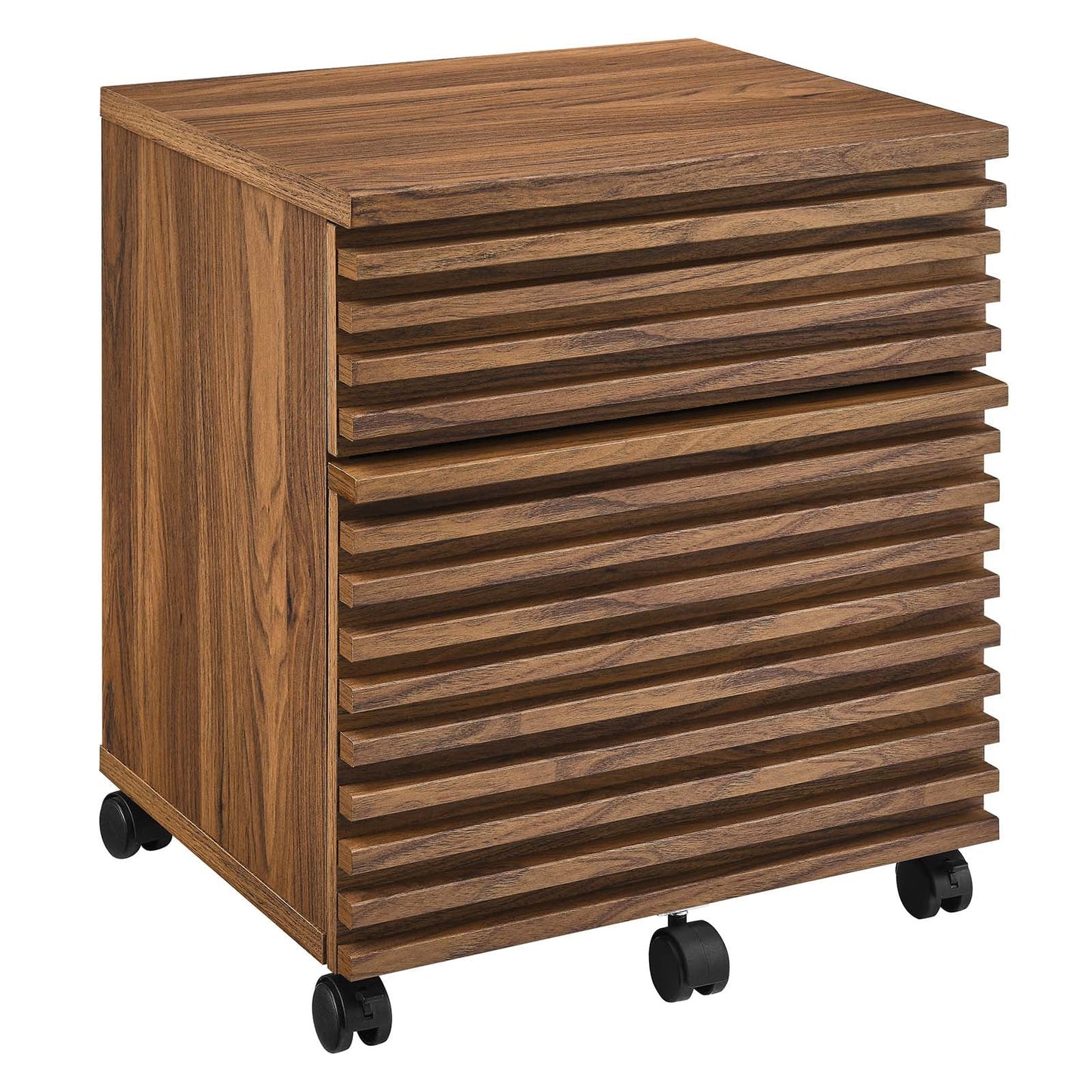Render Wood File Cabinet By Modway - EEI-5704-WAL | Cabinets | Modishstore