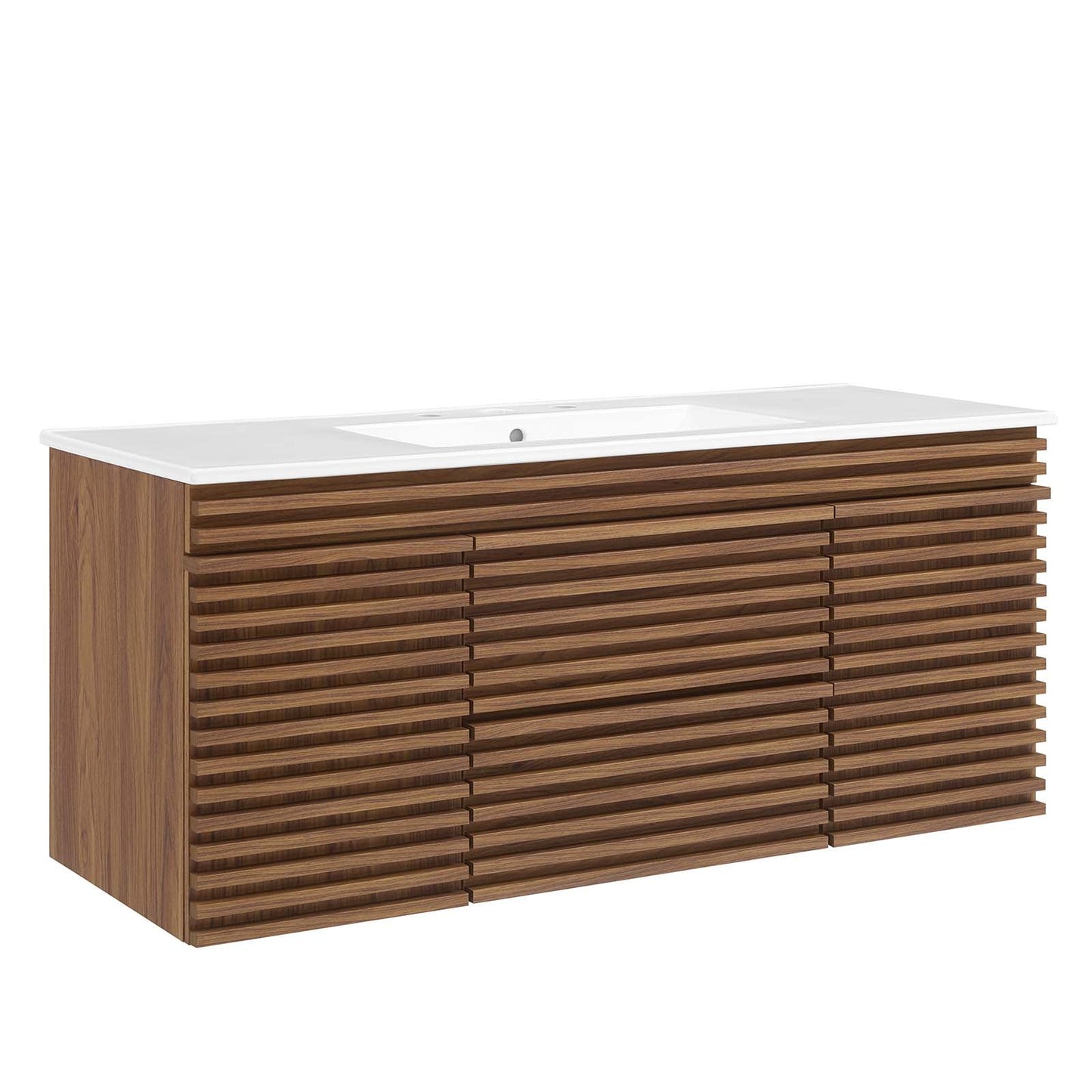 Render 48" Wall-Mount Bathroom Vanity By Modway - EEI-5801 | Bathroom Accessories | Modishstore - 8