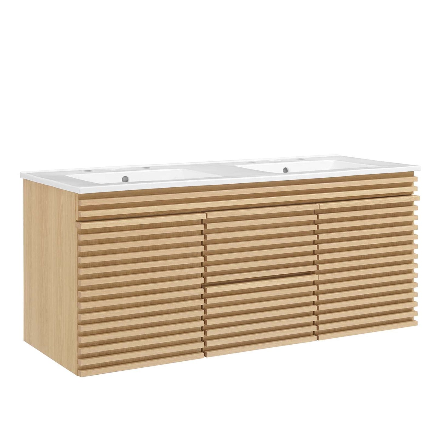 Render 48" Wall-Mount Bathroom Vanity By Modway - EEI-5802 | Bathroom Accessories | Modishstore - 6