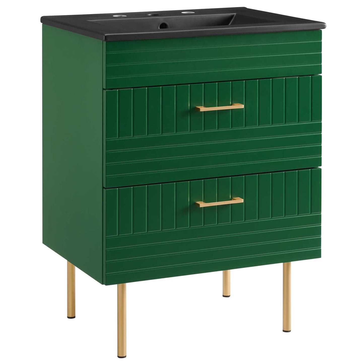 Daybreak 24" Bathroom Vanity By Modway - EEI-5819-BLU-BLK | Bathroom Accessories | Modishstore - 2